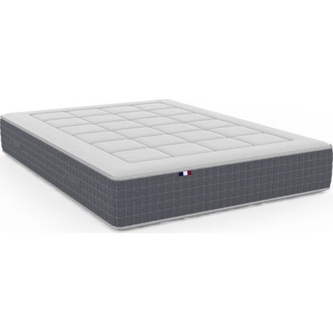 Matelas ressorts ensachés 7 zones MAX soutien ferme et réversible 140 x 200 (1/5)