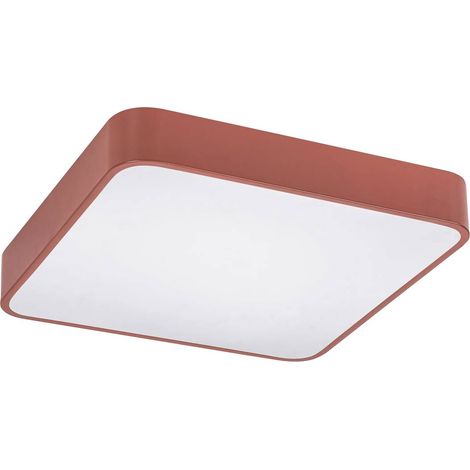 Plafonnier carré 40 cm LED 36W rose Rabalux Nelson (1/4)