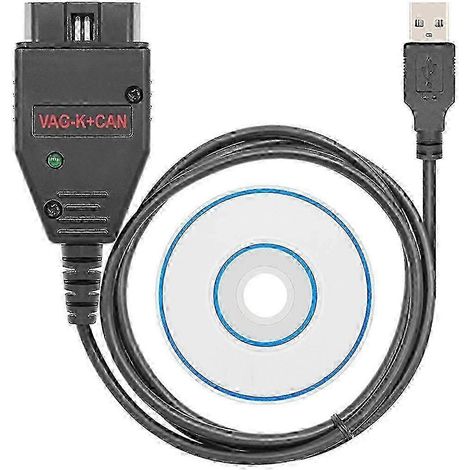 Câble de diagnostic USB pour scanner OBD2 K+ Can Commander 1.4 Chip, compatible avec la gamme K-Line. (1/5)