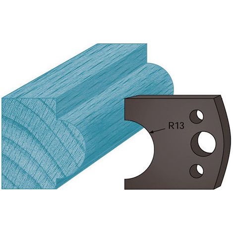 Diamwood Jeu de 2 Contre-fers Profilés Mouton A119 - Dimensions 38 x 4 mm - 38 mm de Hauteur - Épaisseur 4 mm - Compatible avec Porte-Outils Hauteur 40/50 mm - Acier Haute Qualité (1/3)