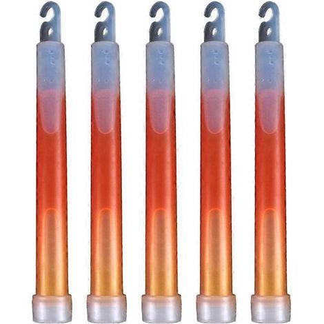 1. Chemische Leuchtstäbe, 15 cm (6 Zoll) lang - Packung mit Kabel, phosphoreszierende Leuchtstäbe für Partys, Festivals und Veranstaltungen im Freien.