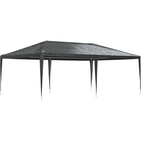 Profi-Partyzelt 4×6 m Anthrazit 90 g/m² vidaXL