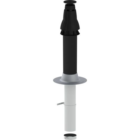Remeha Kit base PPS RUD1, DN 100/150, tetto piano, antracite, Q01125
