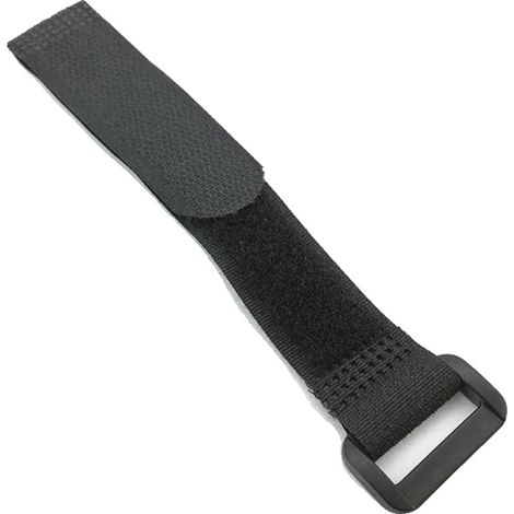 Organisateur de câbles, ensemble de 15 pièces, sangles Velcro ajustables, 2x30cm noir (1/2)