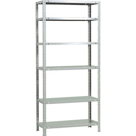 Simonrack Metallregal weiß 2000x900x400 mm