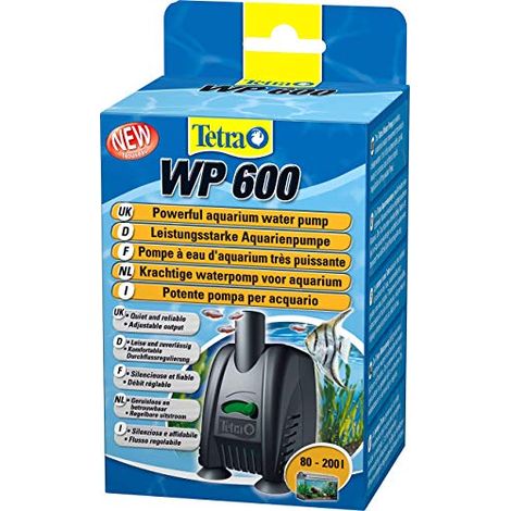 Tetra TEC WP 600 pompa dell'acqua per la circolazione dell'acqua pulita in acquari, 80-200 litri (1/3)