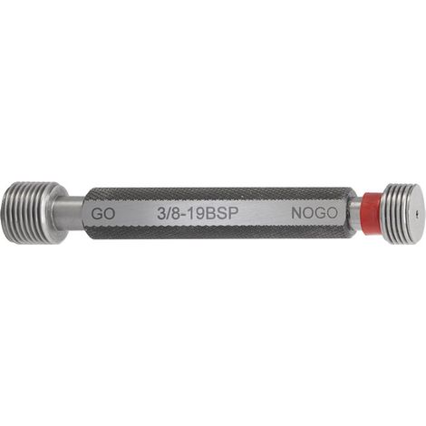 Bouchon filete filetage gaz double passe sans passe 3/8 - 19 tpi Fervi t0483/8