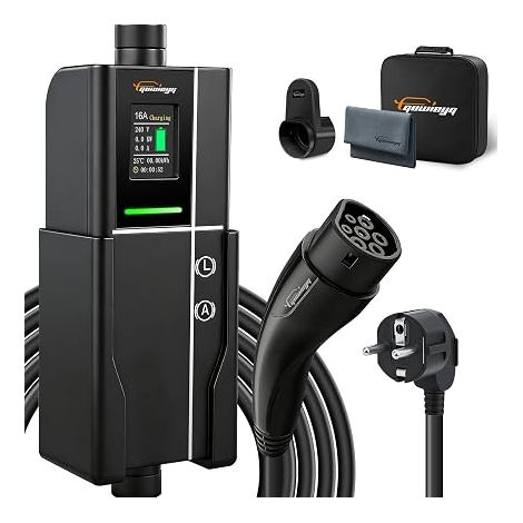 Type2 Portable Electric Car Charger 3.5kW/16A/6M (1/5)