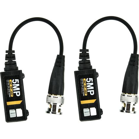 Émetteur à paire torsadée avec balun passif épissé haute définition 8 MP (1/5)