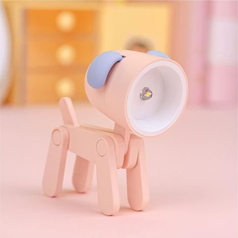 Veilleuse mignonne pour enfants, adorable mini lampe de table LED, lampe décorative pour table de chevet, veilleuse animaux, pour enfants et étudiants