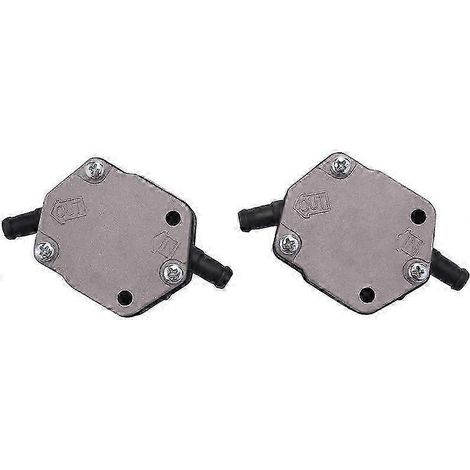 Lot de 2 pompes à carburant compatibles avec les moteurs hors-bord 2 temps Yamaha V4 et V6 de 115, 130, 150, 175, 200, 225, 250 et 300 CV (6E5-24410-00, 18-7349) (1/5)