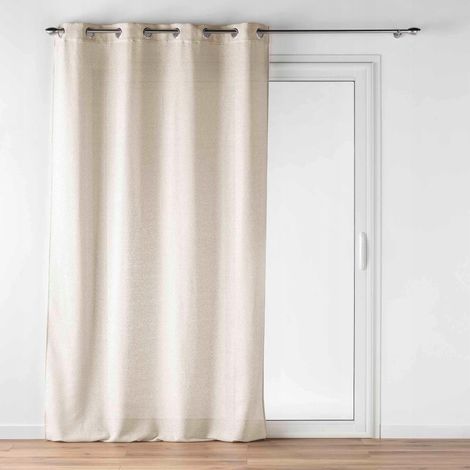 Douceur-dinterieur Loulaine tenda a vela beige chiaro 140x240 cm