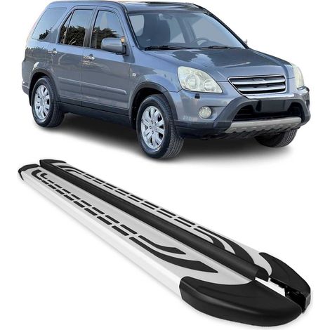 Marchepieds Latéraux pédale Compatible avec Honda CR-V 2002-2006 Aluminium Gris 2Pcs (1/5)
