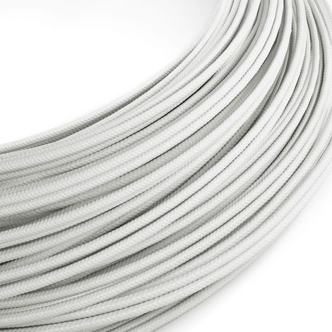 Creative-Cables Original Extra Low Voltage SELV power cable 2x0.35 mm² (1 m, White RM01)