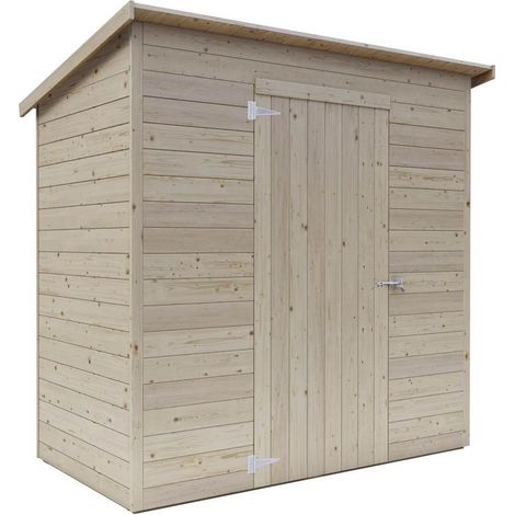 Casetta Stefy5 Addossata 207x102 cm in legno certificata PEFC giardino terrazzo balcone