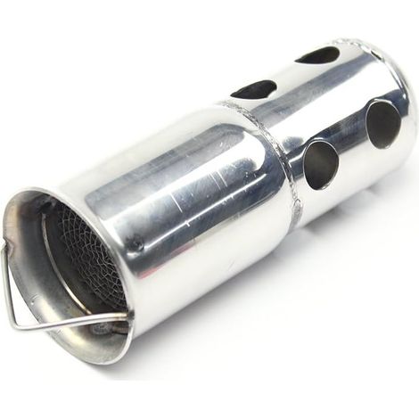Silencieux Db Killer - Tuyau D'échappement Universel En Acier Inoxydable - Pour Moto Silencieux Rond 51 mm - 1 Pièce (1/5)