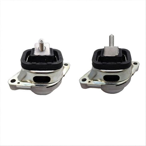 Support de moteur hydraulique compatible automobile (1 paire) en caoutchouc de préhension (1/5)