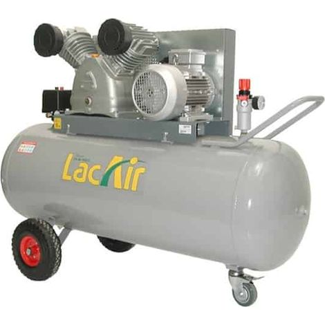 LACME Compresseur courroie triphasé 36m³/h 200L - TwinAir 36/200T - 464200
