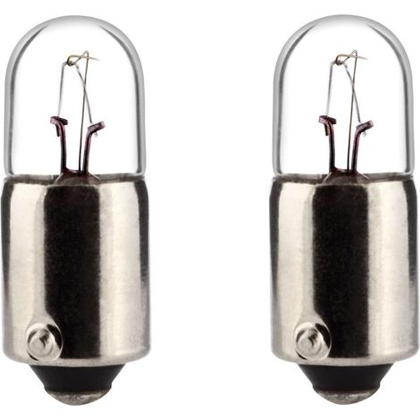 2x ampoule 12V 3W BA9S transparent voiture moto tracteur remorque éclairage universel lumière bricolage DIY remplacement