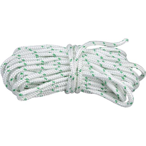 Corde de lanceur à rappel automatique en nylon 4,5 mm x 10 m pour tronçonneuse de jardin Husqvarna