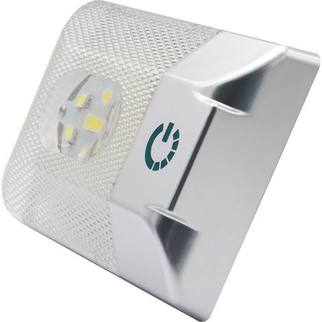 Lot de 2 lampes de lecture 24 LED 11‑18V – Gradation tactile sans palier – Puissance 3,6W, éclairage d’ambiance pour voiture et camping‑car (1/5)