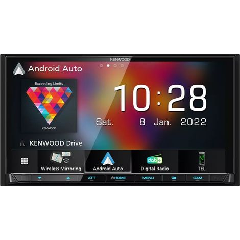 Kenwood DMX8021DABS Digital Media AV-Receiver Autoradio Doppel-DIN machaless