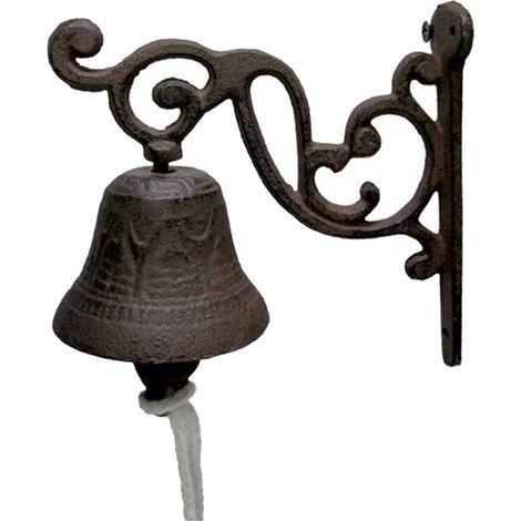 Support Pour Clochettes Murales En Fonte Se Monte Dans Un Décor De Cloche Pour L'extérieur De La Maison 2 (1/5)