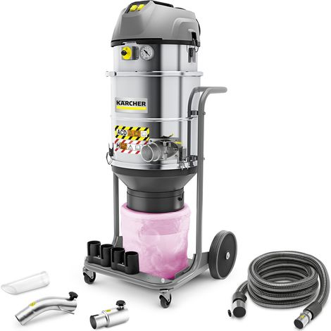 KARCHER Aspirateur Industriel IVM 40 24-2 M ACD Lp 99909930 avec Kit et Systeme Longopac, Cuve de 40 L en Inox, Puissance de 2.3 kW, Garantie 2 ans
