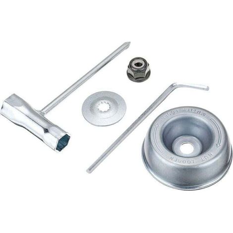 Kit Adaptateur Lame Débroussailleuse Stihl FS55 FS56 FS80 FS85 FS90 FS100 FS110RX FS120 FS130 FS200 FS250 FR220 FR350 FR450 FR480 (1/4)
