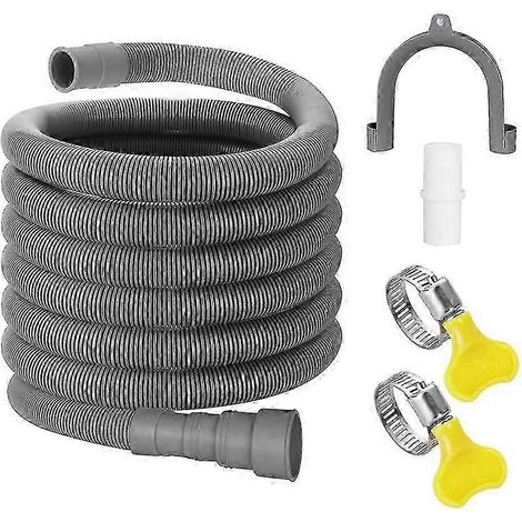 Kit d'extension de tuyau de vidange universel pour machine à laver, 3 m-AquaForge (1/5)
