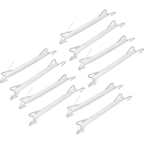 Lot de 10 crochets de support pour plantes grimpantes, supports à tomates en forme de J, crochets de jardin pour la plantation (1/5)