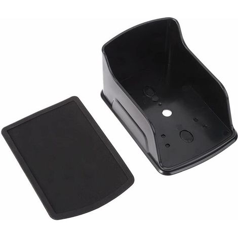 Couvercle étanche pour bouton de sonnette sans fil – protection solaire – installation facile – en plastique ABS : 15 x 10,4 x 8 cm (1/5)
