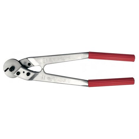 Cisaille à câble métallique C16E longueur 590 mm revêtement en plastique FELCO