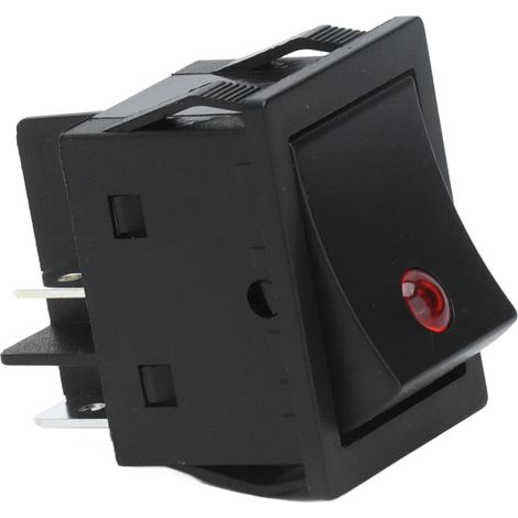 Interrupteur Marche/Arrêt bateau 4 broches ABS avec voyant, 125-250V AC pour véhicules marins (1/5)