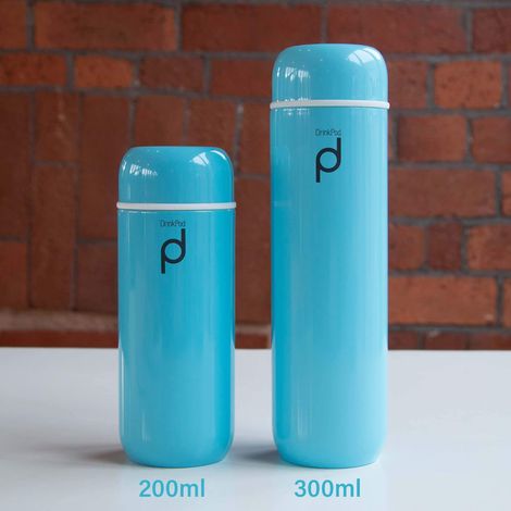 Pioneer Flasks Thermos DrinkPod in Acciaio Inox 18/10, Blu, 0.2 L (1/5)