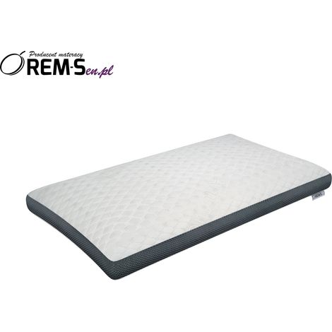 Oreiller à mémoire de forme premium en aloe vera 40x60x13cm (1/2)