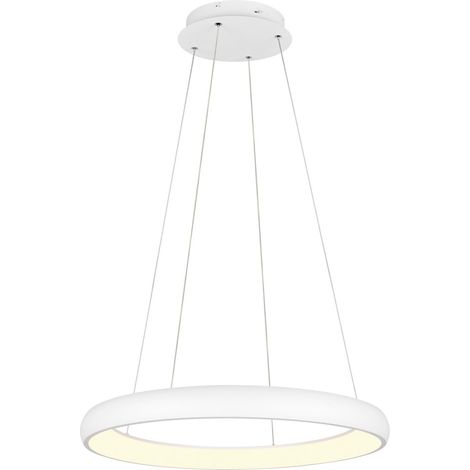 Lampada sospensione bianca Ø75 LED 59W CCT Cardona Trio (1/3)