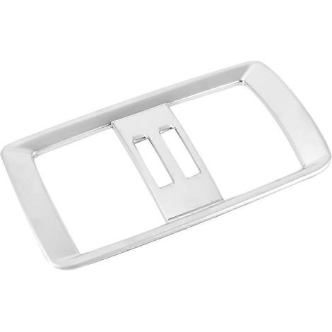 Cadre de couverture de bouche d'aération arrière pour climatisation, compatible BMW X3 F25 (2011-2017) - Garniture de ventilation arrière, pièce de rechange. (1/4)