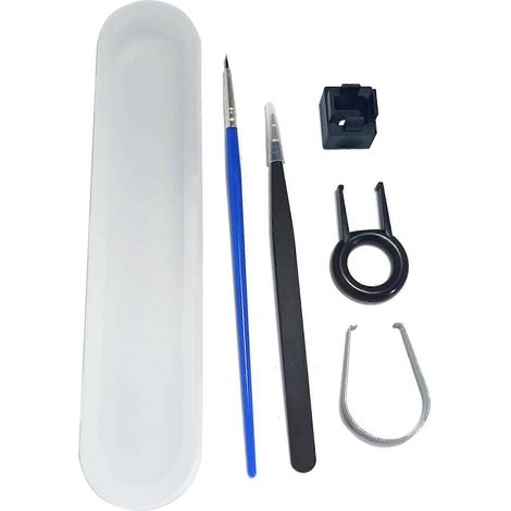 Werkzeugset mit Schmierstift für Tastaturschalter-Halter zur Anpassung von MX-Schaltern