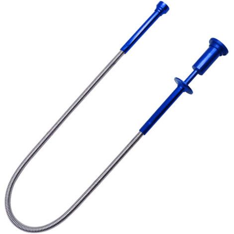 Outil de ramassage magnétique à 4 griffes, outil de ramassage flexible avec ressort lumineux LED - pour ramasser les déchets (1/5)
