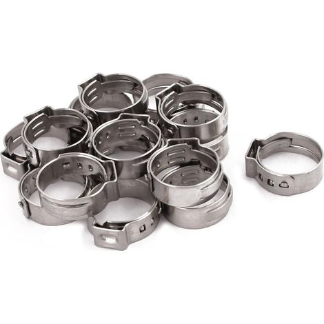 14.5mm-17mm 304 Edelstahl barer Schlauch Silverfarbe 15st (2eb8baf313da63ed9806fc5007993f1d) (1/3)