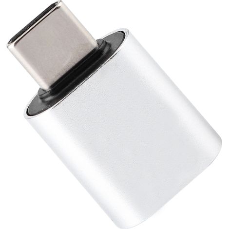 Ortviai Lampe UV-C portable pour smartphone, interface USB mini argentée, désinfection rapide et efficace (1/3)