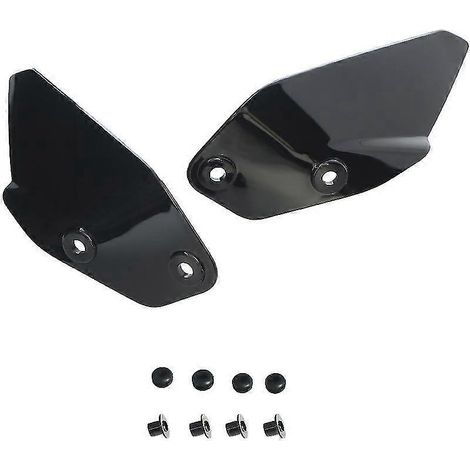 Pare-brise, déflecteurs latéraux et protège-mains pour moto BMW R1250GS Adventure, R1200GS, R1200 GSA et R1200 Adventure (2014-2022) - Noir (1/5)