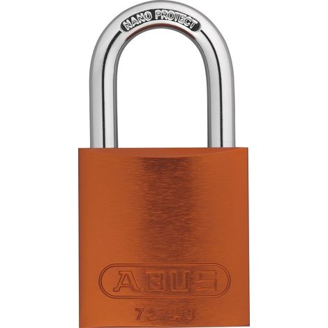 ABUS 436017-72/40NARANJA Candado Aluminio arco de acero endurecido 40 mm Naranja (1/4)