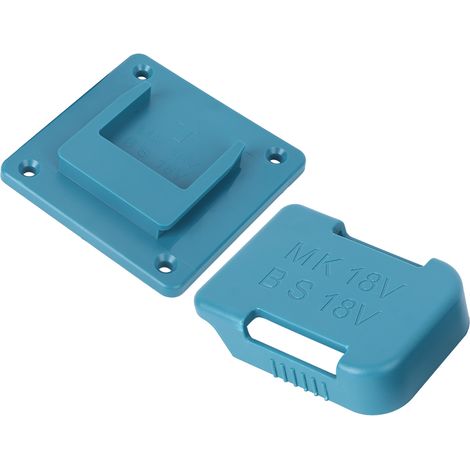 Bosch 18V Akku-Halterung - Kompatibel mit Elektrowerkzeugen - Sichere Befestigung (Cyan-Blau) (1/5)