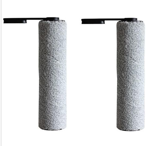 Lot de 2 accessoires pour machine à laver FLOOR ONE 2.0 Slim : brosse rotative, brosse principale et brosse en velours. (1/5)