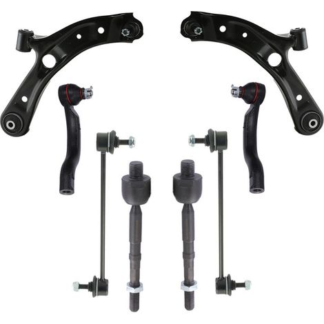 KIT BRACCIO OSCILLANTE 6 PEZZI COMPATIBILE CON SUZUKI SWIFT IV (FZ, NZ) 1.3 DDiS (AZG413 / Kit Sospensione Completo OE/OEM / Bracci Oscillanti + Testine Sterzo / Sostituzione Diretta OEM