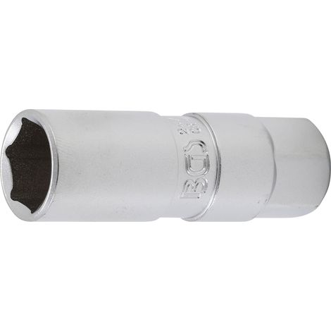 BGS Inserto para bujía Accionamiento hexagonal Cuadrado interior 10 mm (3/8") SW 16 mm - 2471 (1/4)