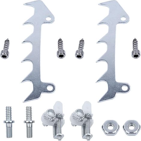 Tronçonneuse Stihl MS170 018 017 MS180 170 MS171 MS181 MS210 MS230 MS250, pare-chocs pointe feutre pour chien, tendeur de chaîne, vis et écrou 123 6 64 0501, 11123 664 2400 (1/5)