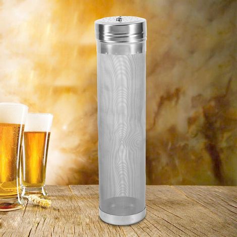Filtre à bière et vin en acier inoxydable pour brassage amateur, 300 microns, accessoire pratique pour la maison